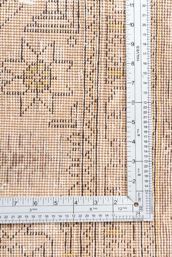 6' 10 x 10' 8 Hand Knotted Ultra Vintage Persian Wool Rug