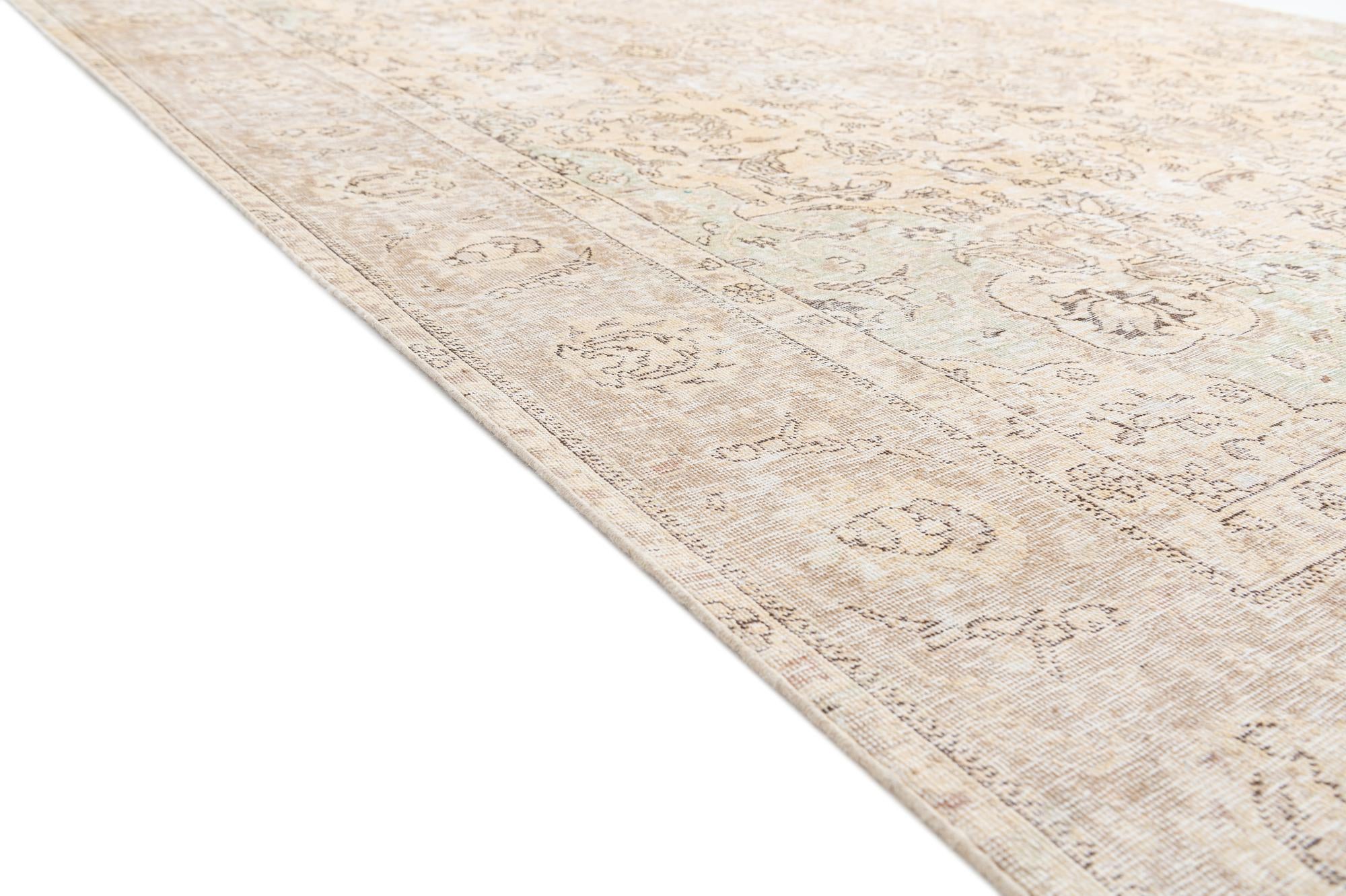 7' 1 x 10' 8 Hand Knotted Ultra Vintage Persian Wool Rug