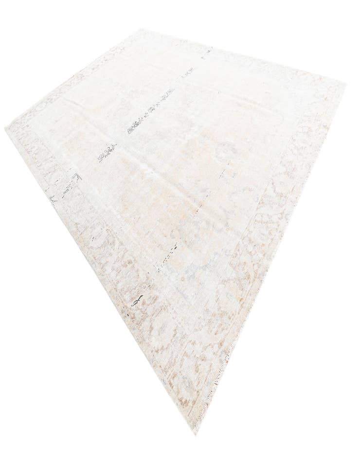 Detail image of 9' x 12' 5  Hand Knotted Ultra Vintage Persian Wool Rug