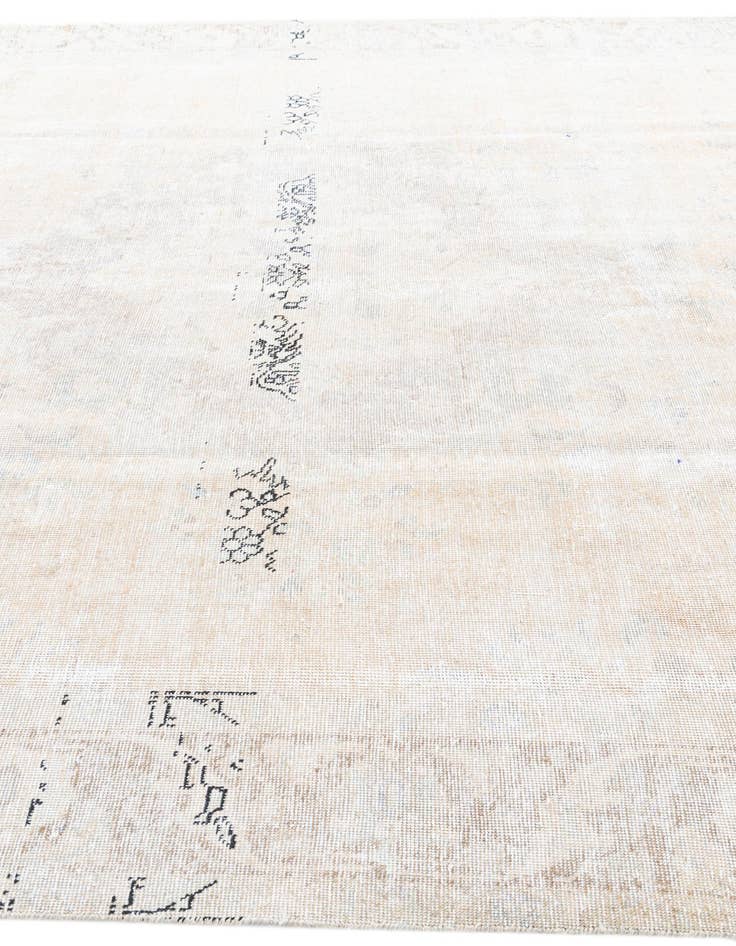 Detail image of 9' x 12' 5  Hand Knotted Ultra Vintage Persian Wool Rug