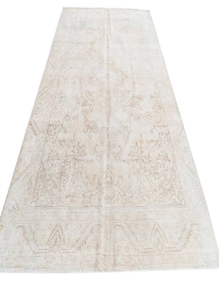 Detail image of 6' x 9' 7  Hand Knotted Ultra Vintage Persian Wool Rug