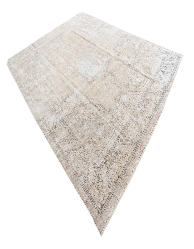 Detail image of 9' 6 x 12' 4  Hand Knotted Ultra Vintage Persian Wool Rug