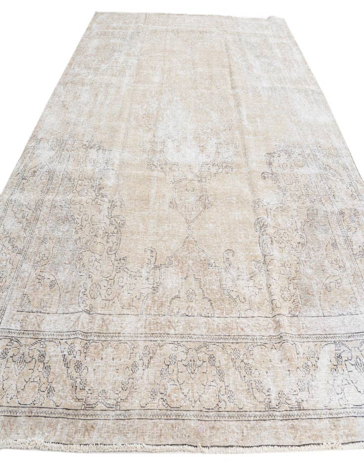 Detail image of 9' 6 x 12' 4  Hand Knotted Ultra Vintage Persian Wool Rug