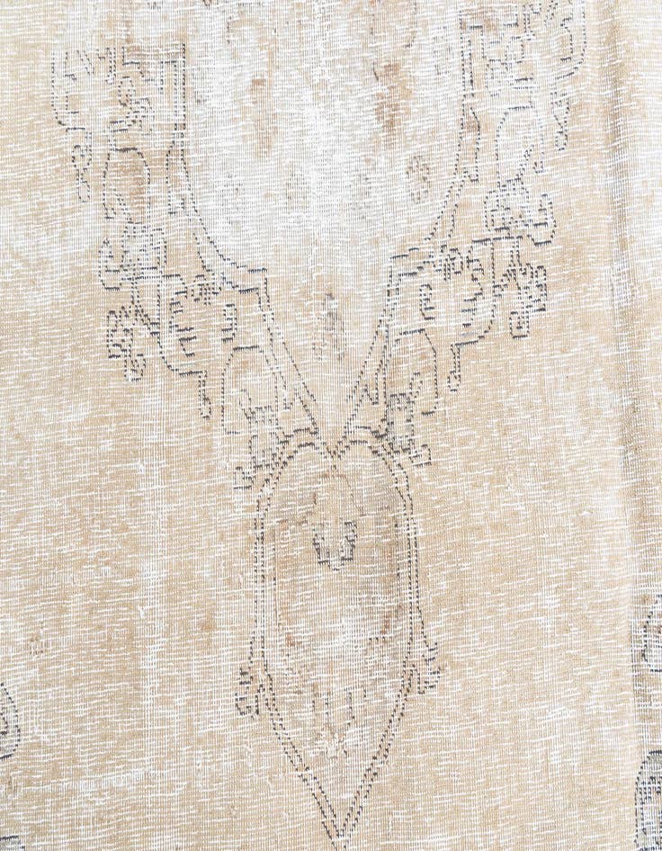 Detail image of 9' 6 x 12' 4  Hand Knotted Ultra Vintage Persian Wool Rug