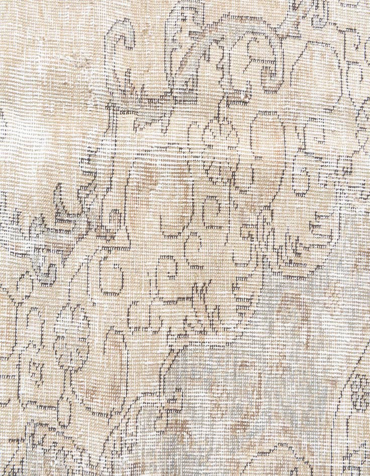 Detail image of 9' 6 x 12' 4  Hand Knotted Ultra Vintage Persian Wool Rug