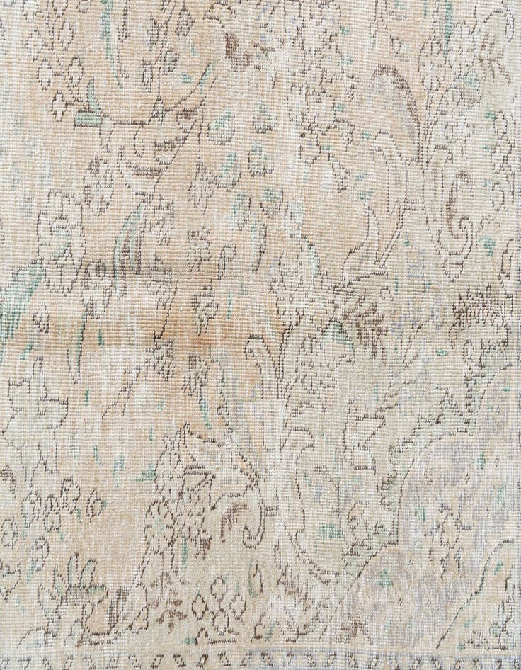 Detail image of 9' 10 x 12' 9  Hand Knotted Ultra Vintage Persian Wool Rug