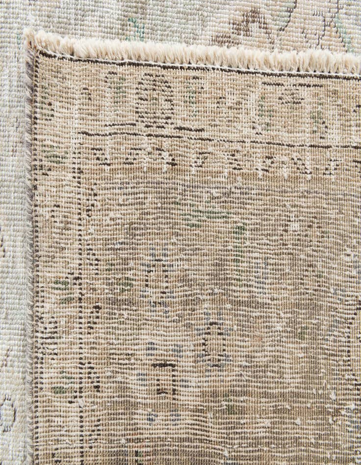 Detail image of 9' 10 x 12' 9  Hand Knotted Ultra Vintage Persian Wool Rug