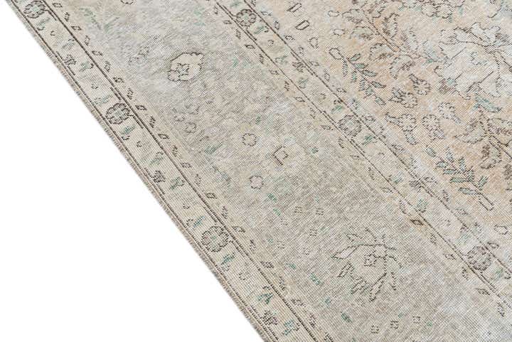 9' 10 x 12' 9 Hand Knotted Ultra Vintage Persian Wool Rug
