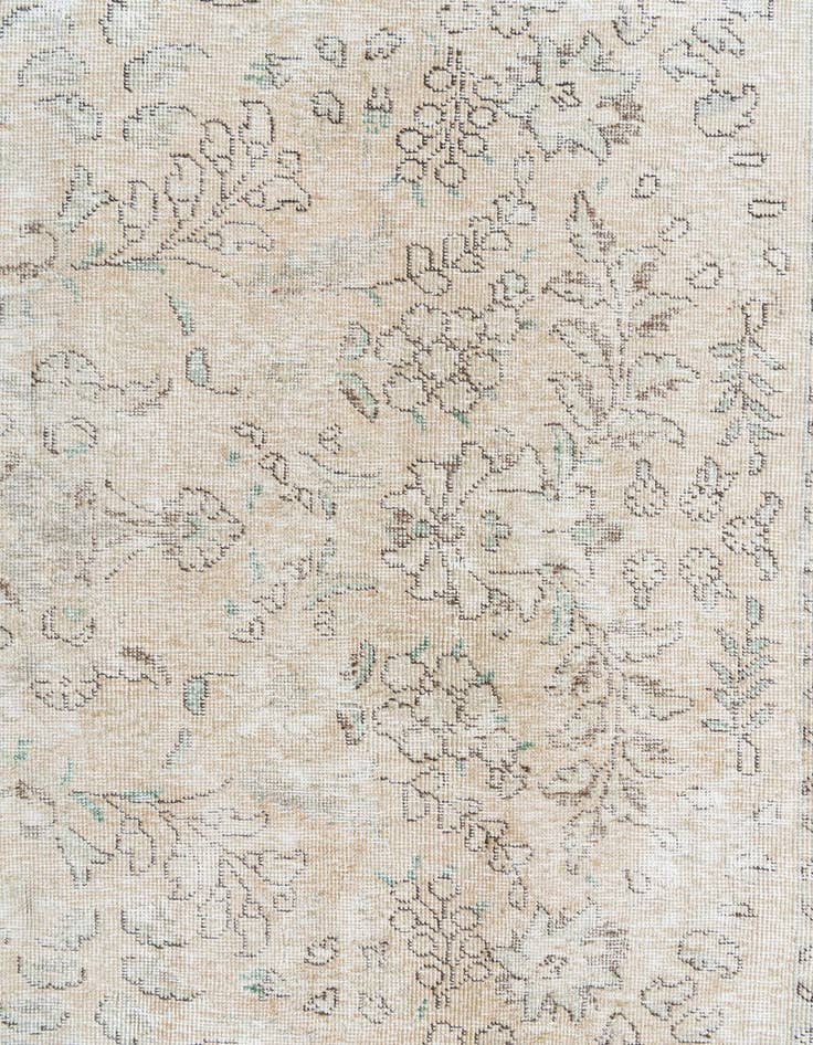 Detail image of 9' 10 x 12' 9  Hand Knotted Ultra Vintage Persian Wool Rug