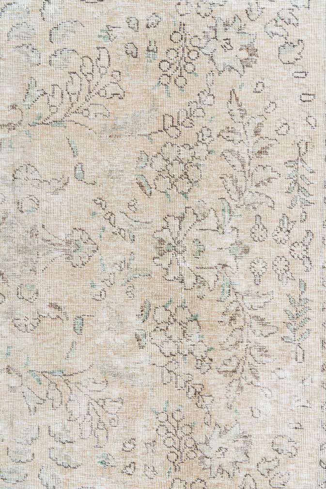 9' 10 x 12' 9 Hand Knotted Ultra Vintage Persian Wool Rug
