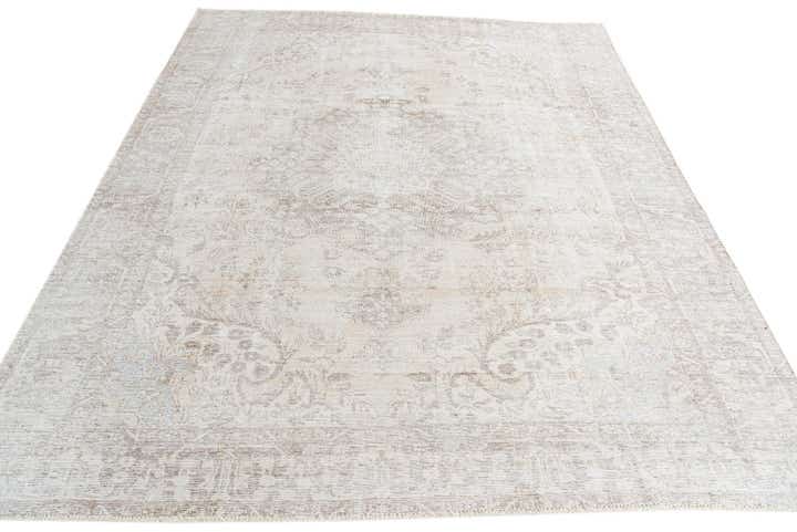 9' 5 x 12' Hand Knotted Ultra Vintage Persian Wool Rug