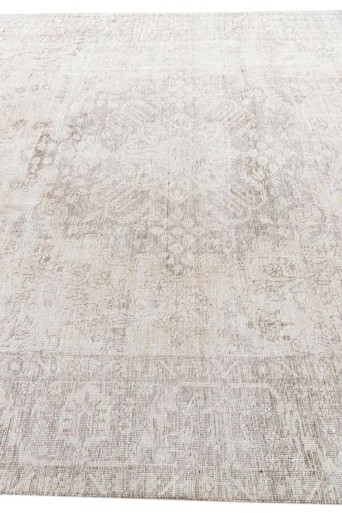 9' 5 x 12' Hand Knotted Ultra Vintage Persian Wool Rug