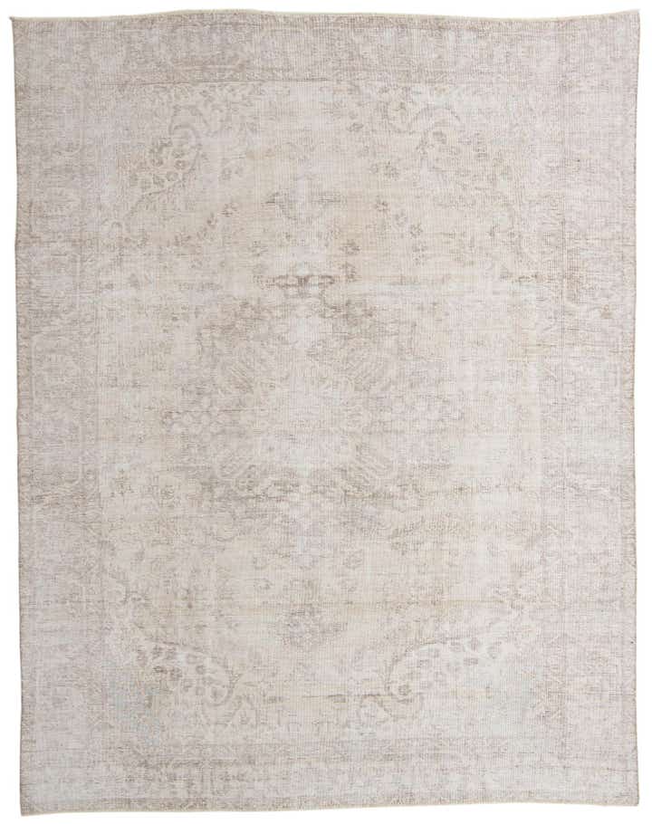 9' 5 x 12' Hand Knotted Ultra Vintage Persian Wool Rug