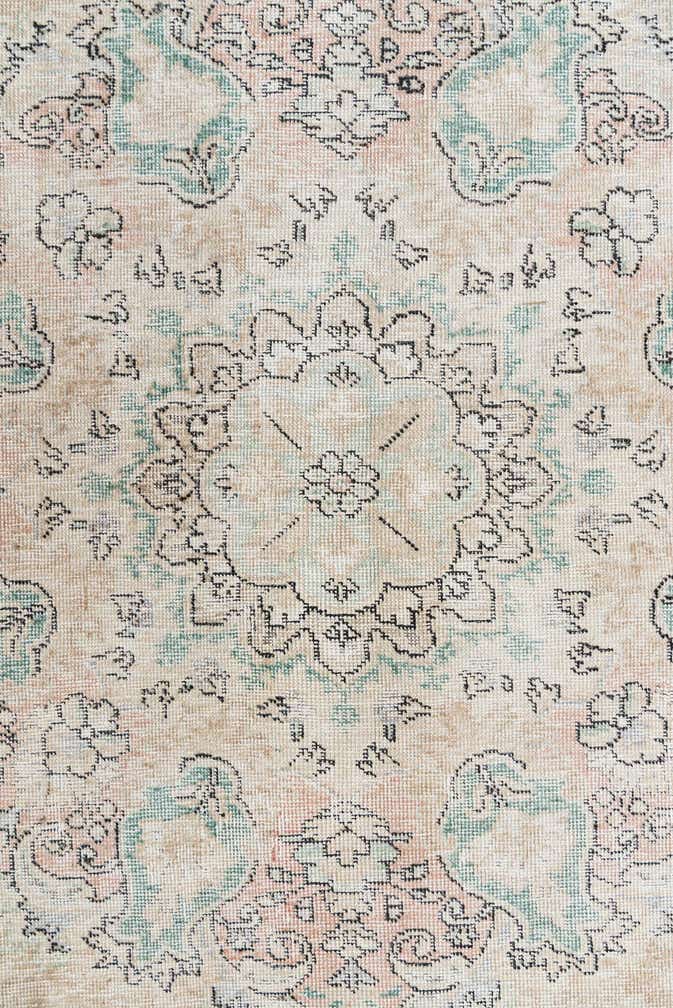 9' 5 x 12' 6 Hand Knotted Ultra Vintage Persian Wool Rug