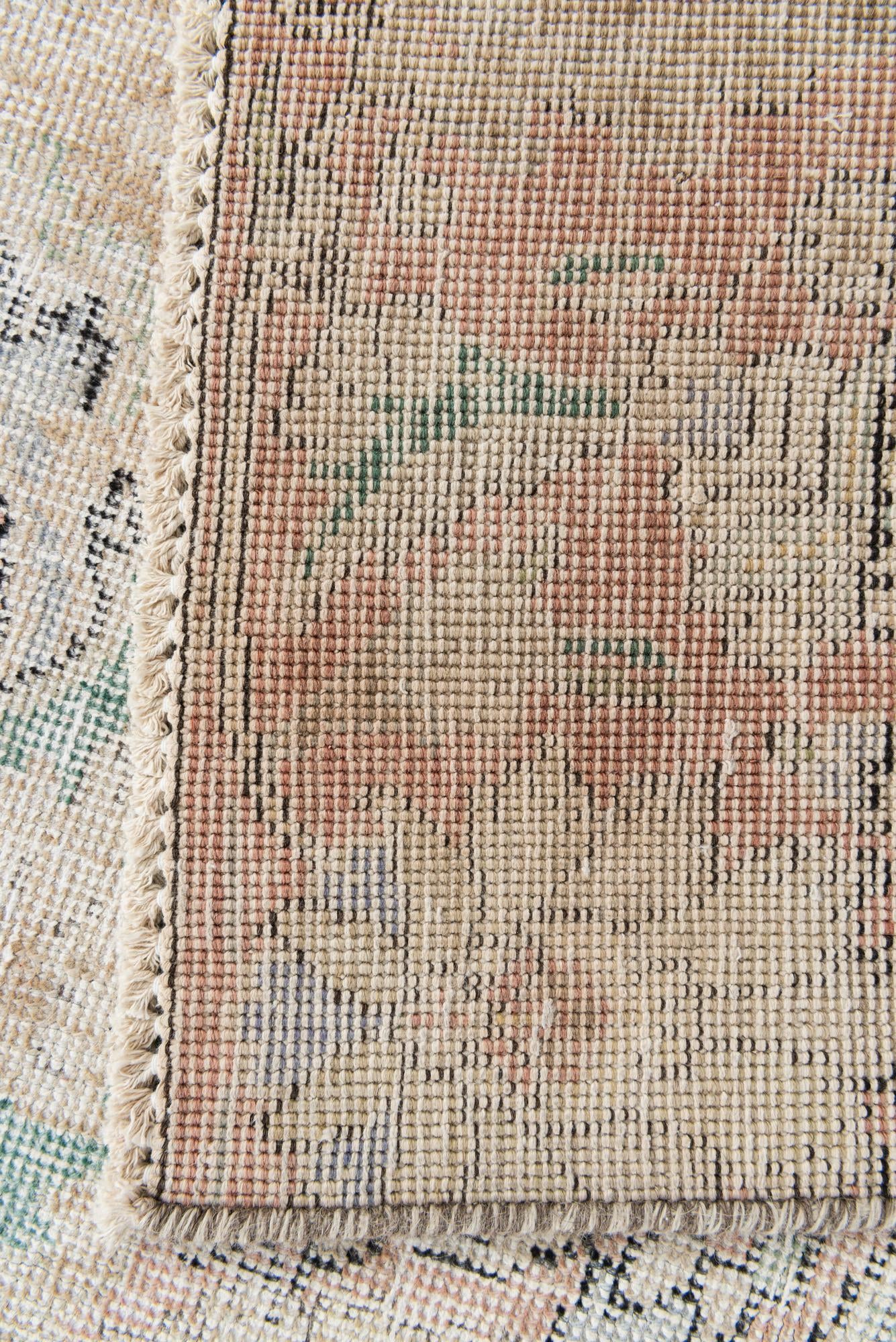 9' 5 x 12' 6 Hand Knotted Ultra Vintage Persian Wool Rug