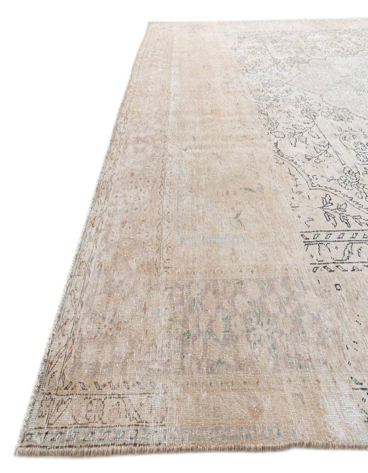 Detail image of 10' x 13' 3  Hand Knotted Ultra Vintage Persian Wool Rug