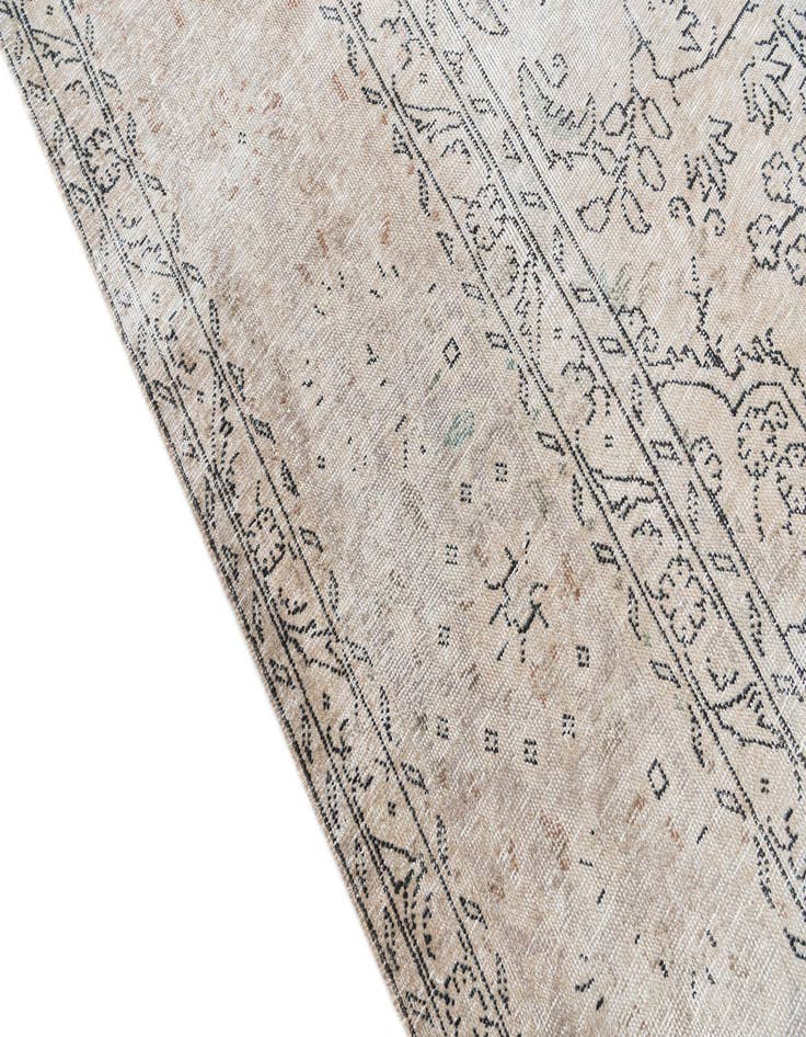 Detail image of 10' x 13' 3  Hand Knotted Ultra Vintage Persian Wool Rug