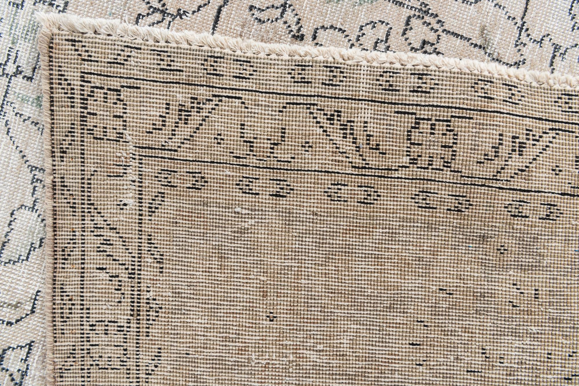 10' x 13' 3 Hand Knotted Ultra Vintage Persian Wool Rug