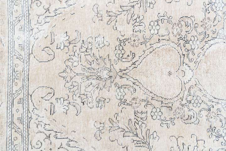 9' 2 x 12' 8 Hand Knotted Ultra Vintage Persian Wool Rug