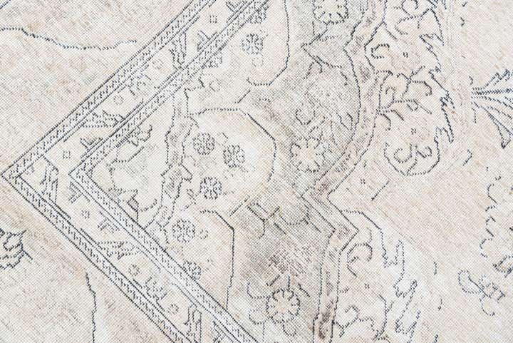 9' 2 x 12' 8 Hand Knotted Ultra Vintage Persian Wool Rug