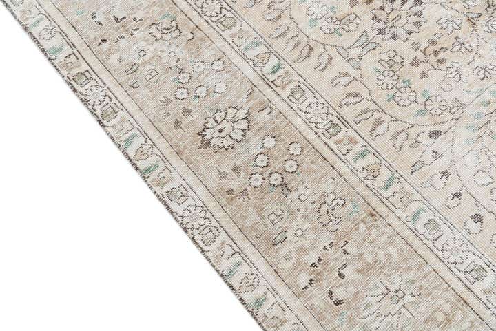 9' 4 x 12' 6 Hand Knotted Ultra Vintage Persian Wool Rug