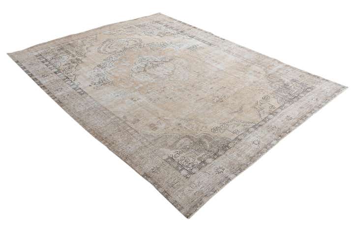 9' 2 x 12' 3 Hand Knotted Ultra Vintage Persian Wool Rug