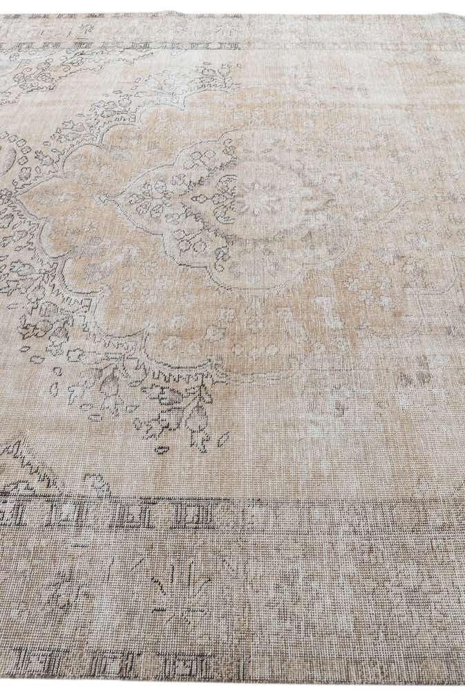 9' 2 x 12' 3 Hand Knotted Ultra Vintage Persian Wool Rug