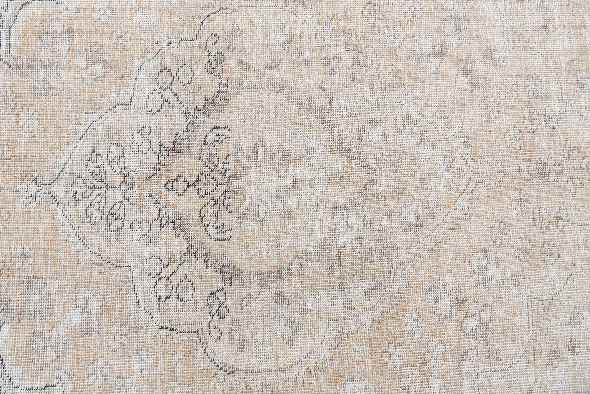 9' 2 x 12' 3 Hand Knotted Ultra Vintage Persian Wool Rug