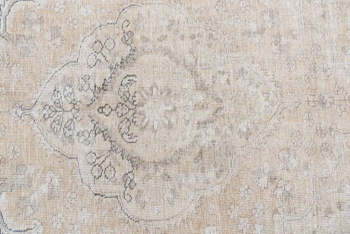 9' 2 x 12' 3 Hand Knotted Ultra Vintage Persian Wool Rug