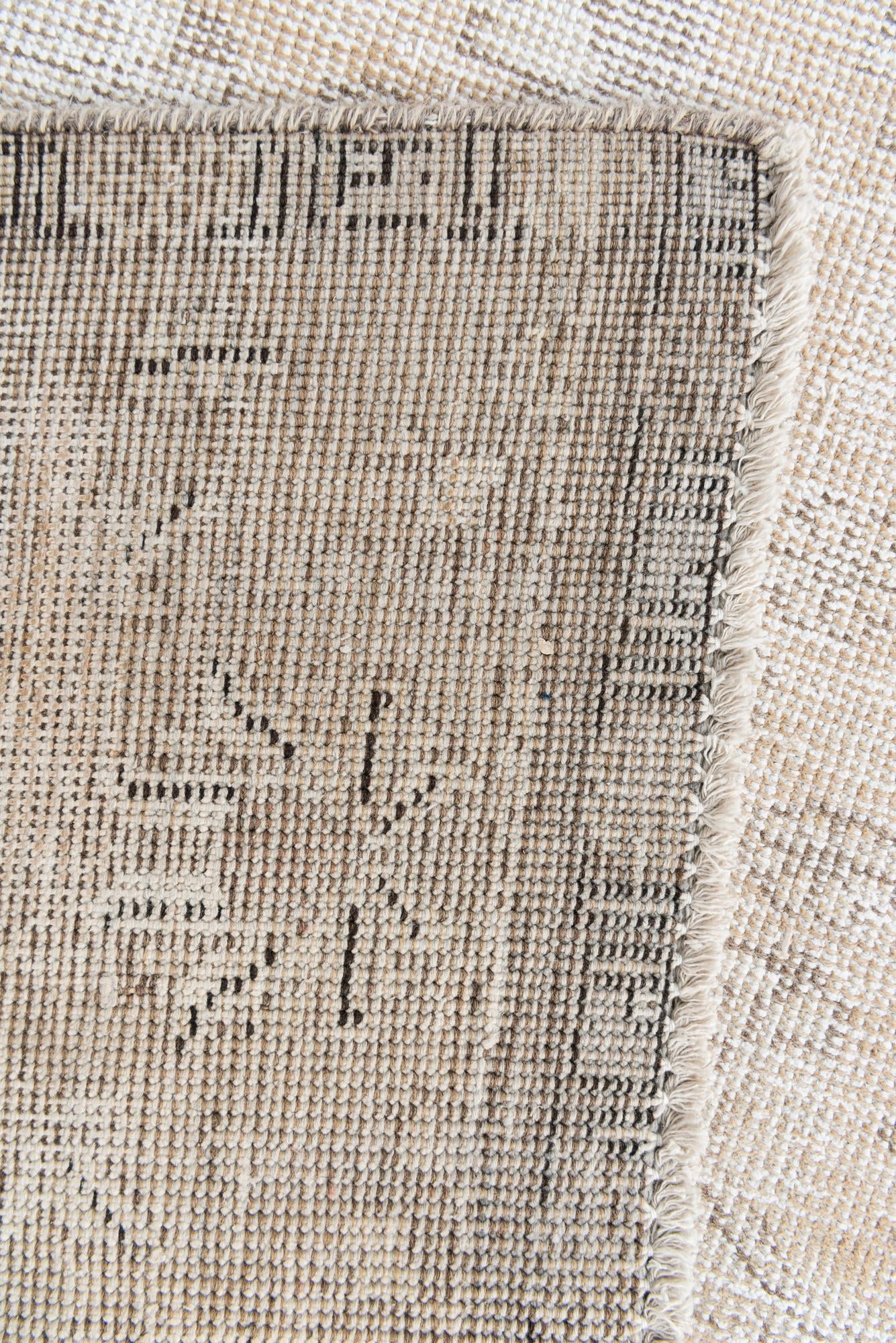 9' 2 x 12' 3 Hand Knotted Ultra Vintage Persian Wool Rug
