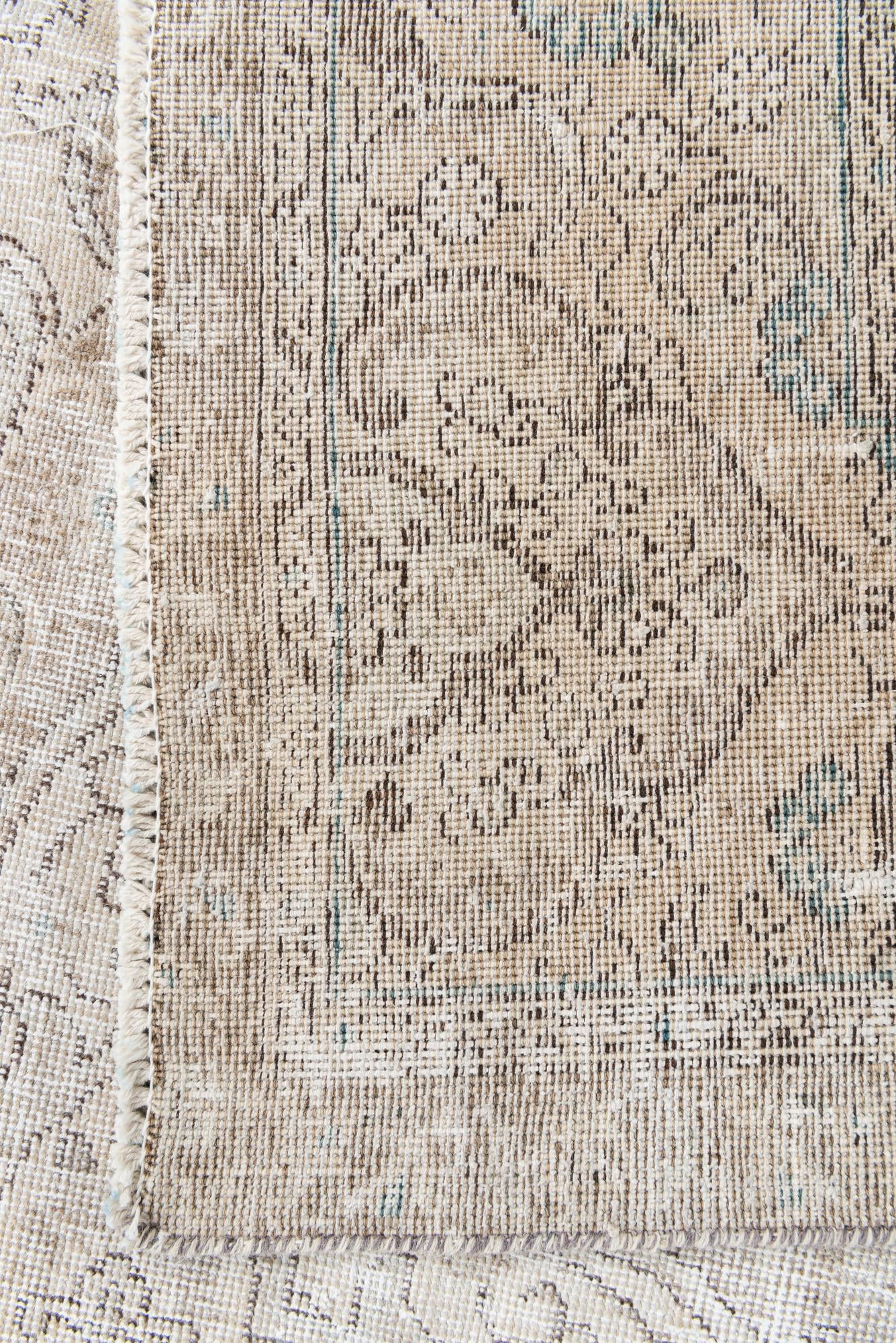 8' 5 x 11' 5 Hand Knotted Ultra Vintage Persian Wool Rug