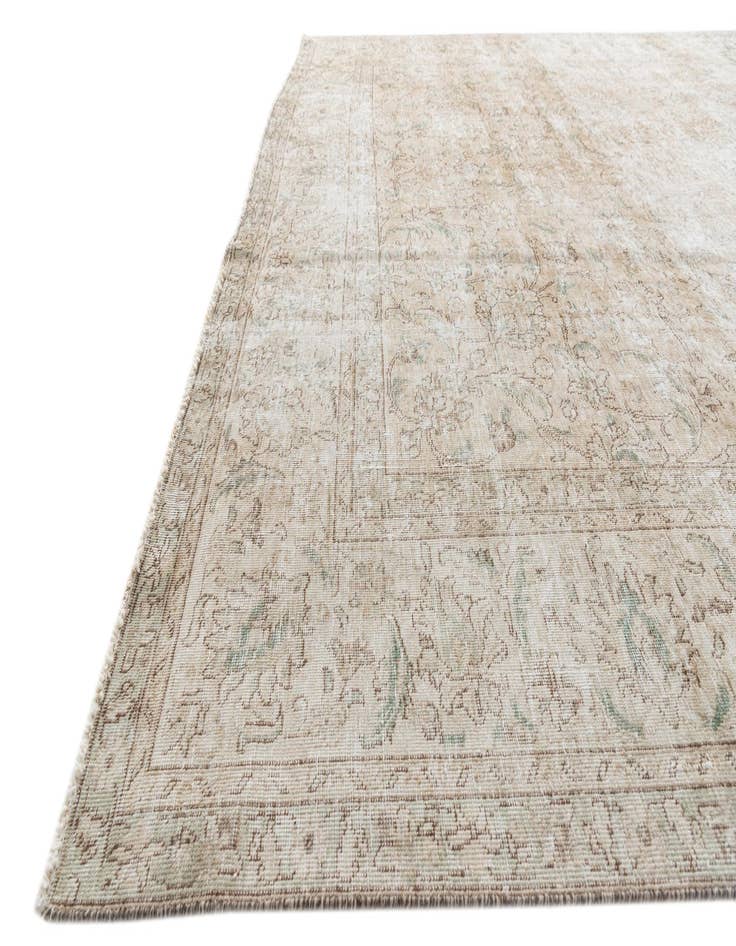 Detail image of 9' 9 x 12' 2  Hand Knotted Ultra Vintage Persian Wool Rug