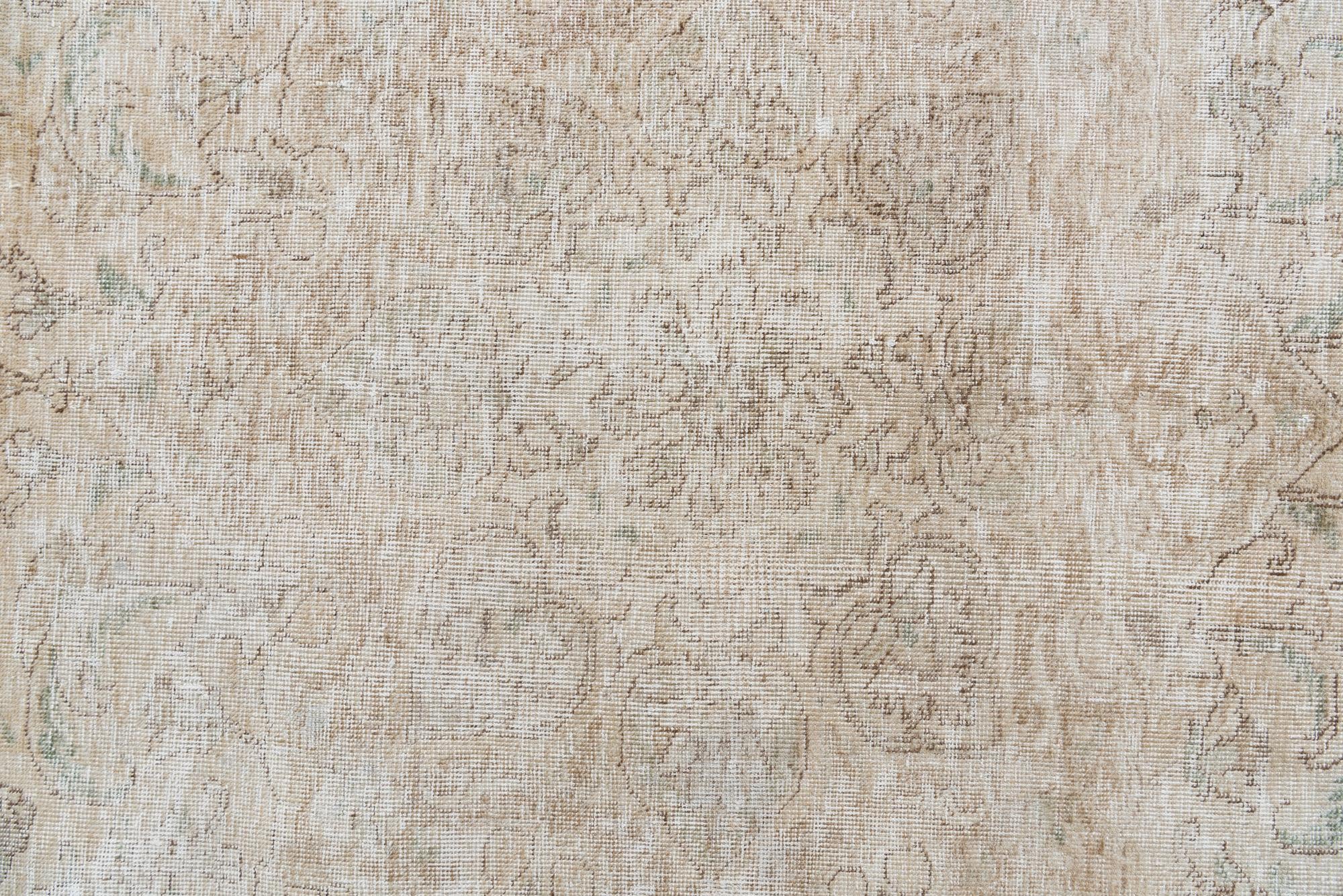 9' 9 x 12' 2 Hand Knotted Ultra Vintage Persian Wool Rug