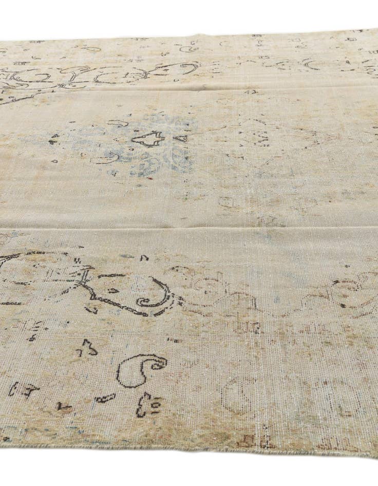 Detail image of 9' x 12' 10  Hand Knotted Ultra Vintage Persian Wool Rug