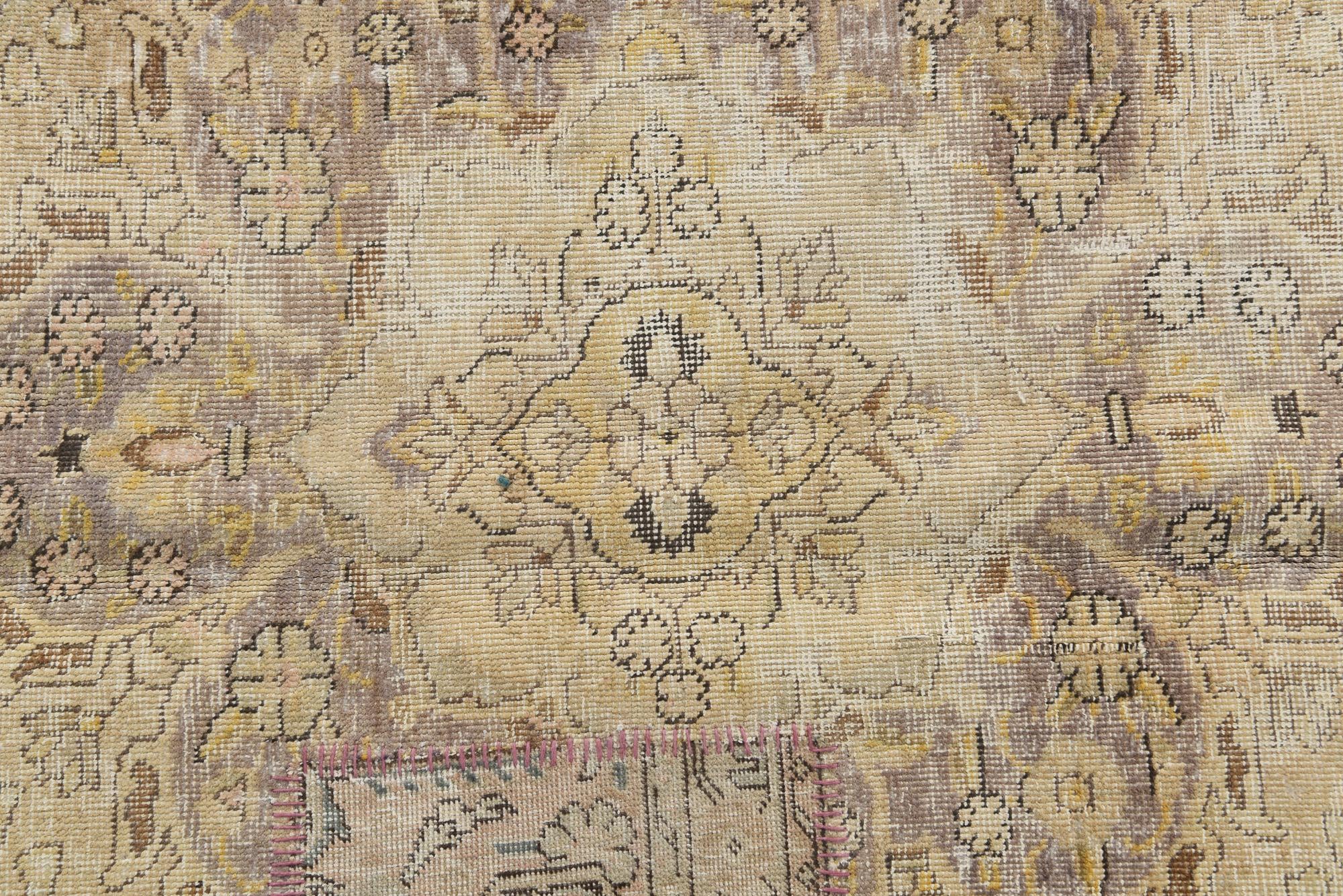 6' 9 x 9' 5 Hand Knotted Ultra Vintage Persian Wool Rug