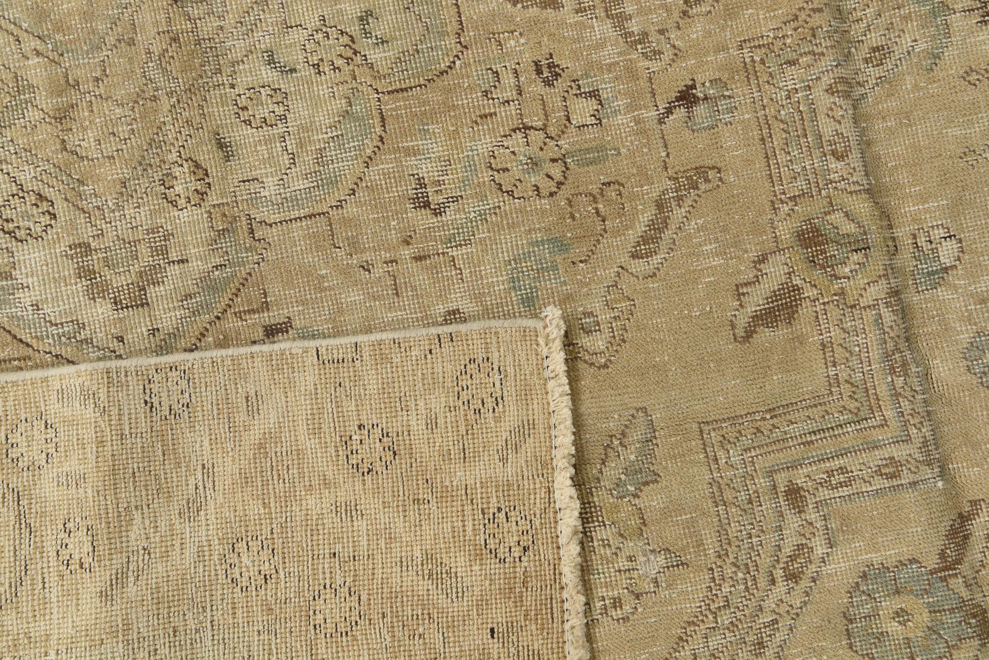 7' 4 x 11' Hand Knotted Ultra Vintage Persian Wool Rug