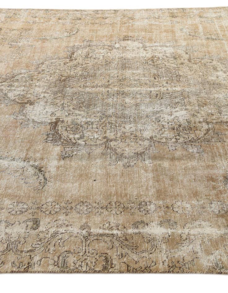 Detail image of 7' 4 x 11' 2  Hand Knotted Ultra Vintage Persian Wool Rug