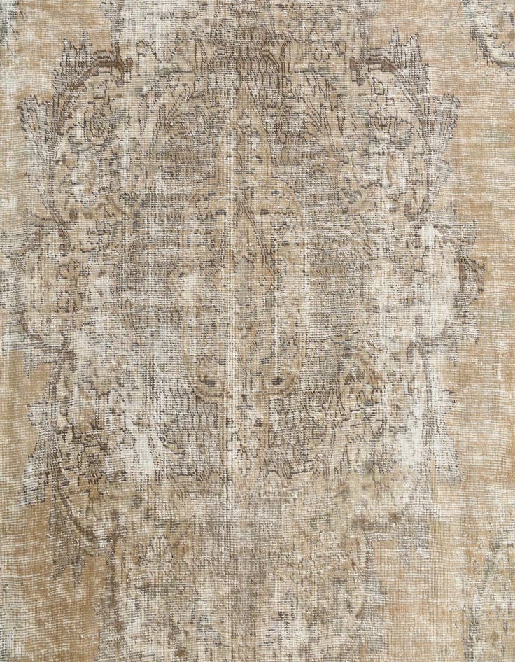 Detail image of 7' 4 x 11' 2  Hand Knotted Ultra Vintage Persian Wool Rug