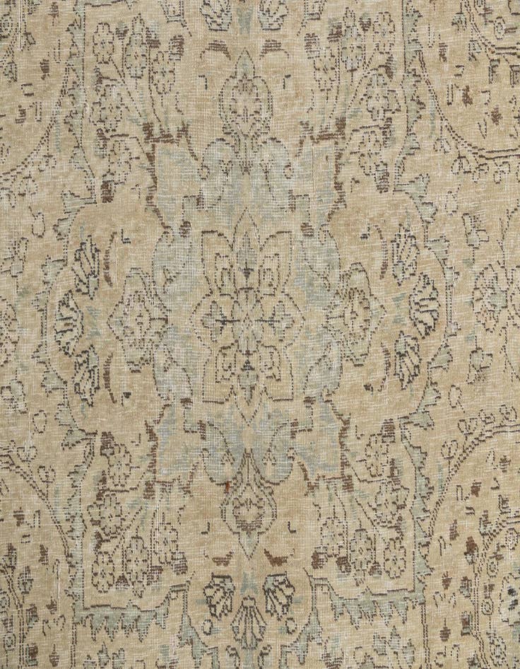 Detail image of 7' 10 x 11' 5  Hand Knotted Ultra Vintage Persian Wool Rug