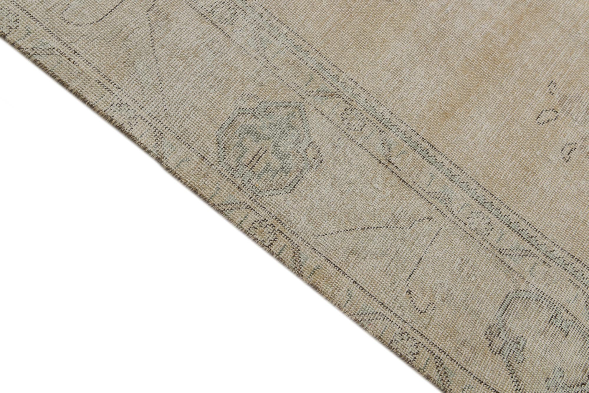 9' 2 x 12' Hand Knotted Ultra Vintage Persian Wool Rug