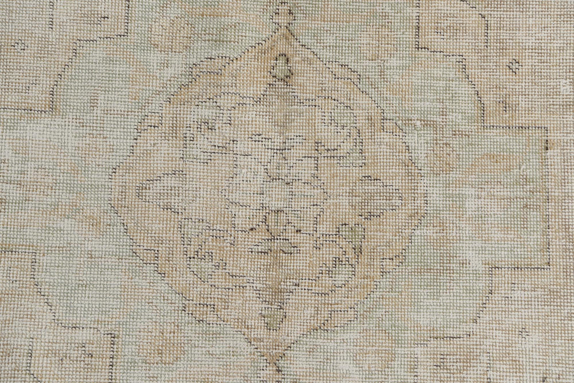 9' 2 x 12' Hand Knotted Ultra Vintage Persian Wool Rug