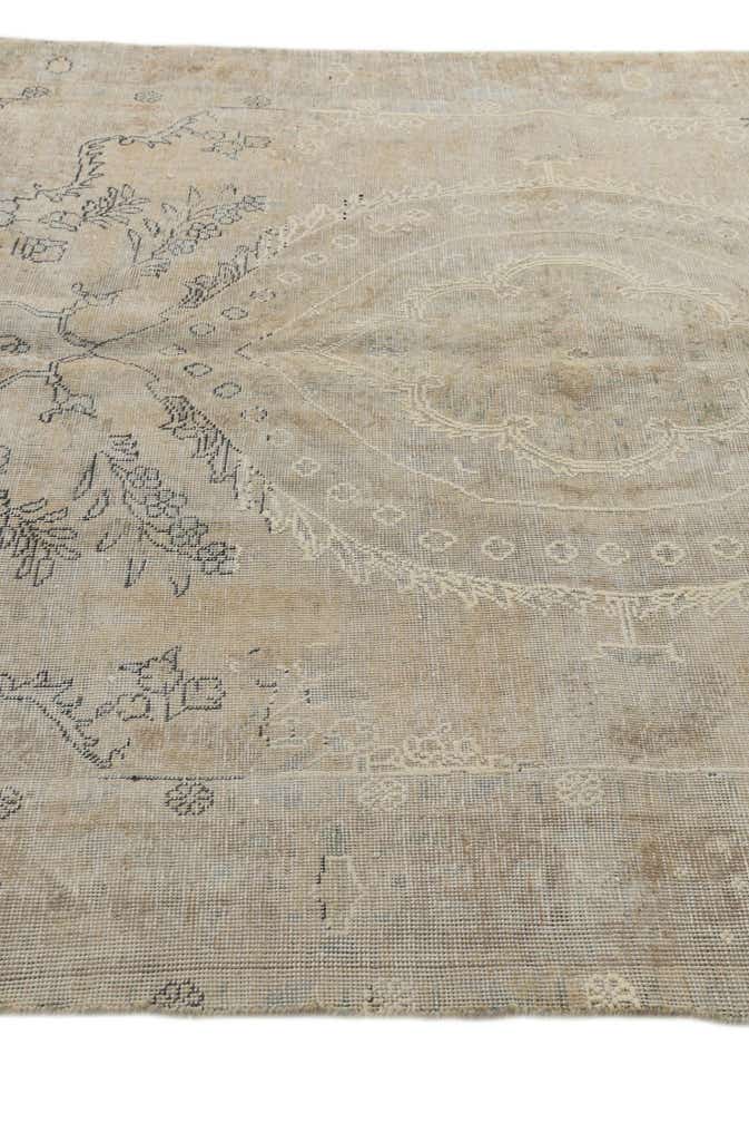 6' 3 x 9' 5 Hand Knotted Ultra Vintage Persian Wool Rug