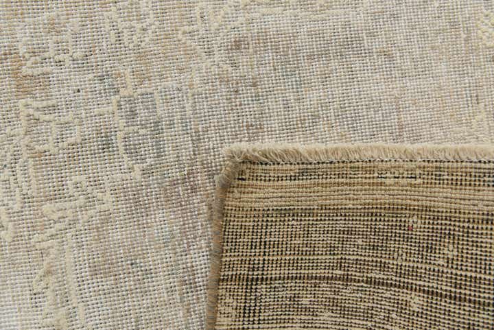 6' 3 x 9' 5 Hand Knotted Ultra Vintage Persian Wool Rug