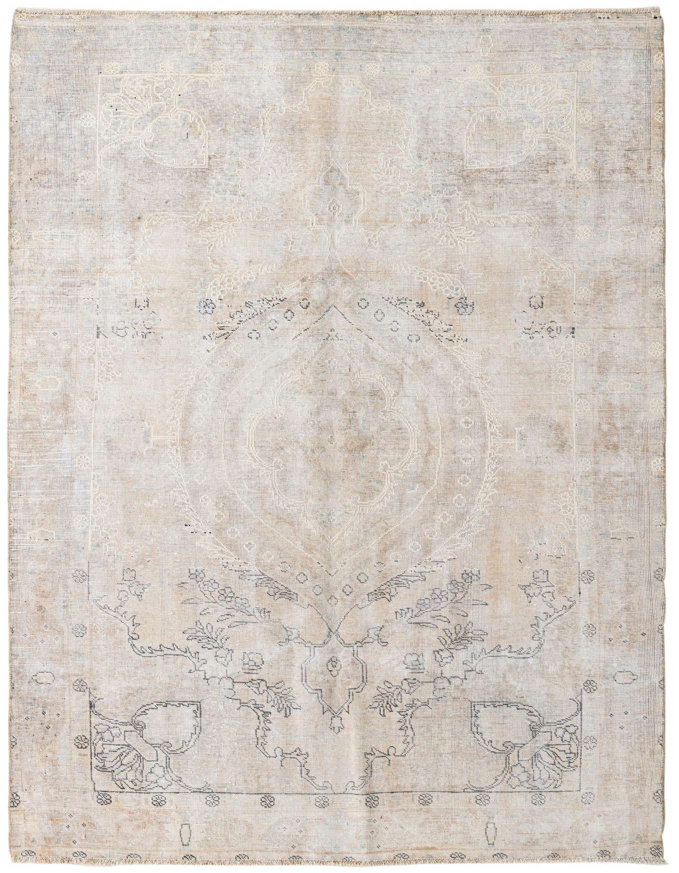Primary image 6' 3 x 9' 5  Hand Knotted Ultra Vintage Persian Wool Rug