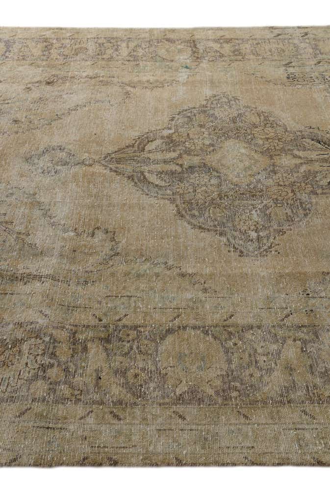 8' x 11' 1 Hand Knotted Ultra Vintage Persian Wool Rug