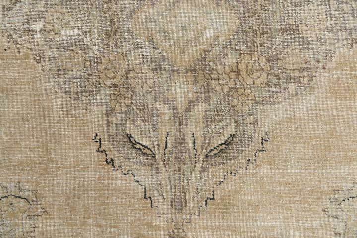 8' x 11' 1 Hand Knotted Ultra Vintage Persian Wool Rug