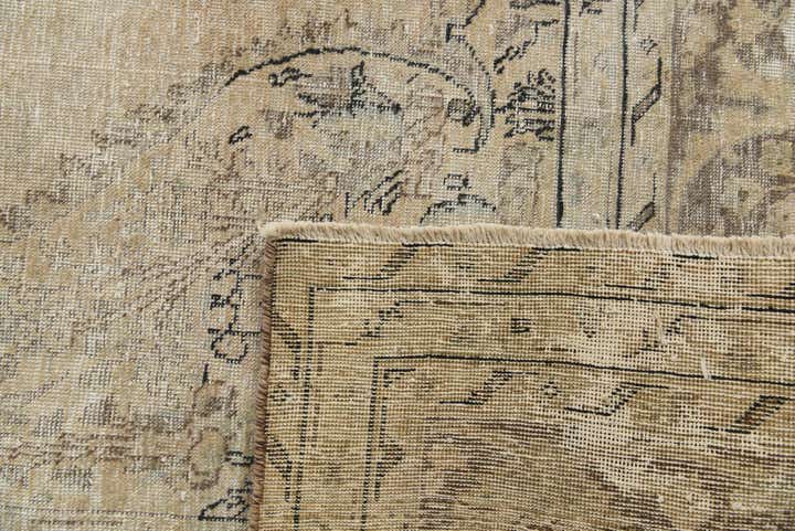 8' x 11' 1 Hand Knotted Ultra Vintage Persian Wool Rug