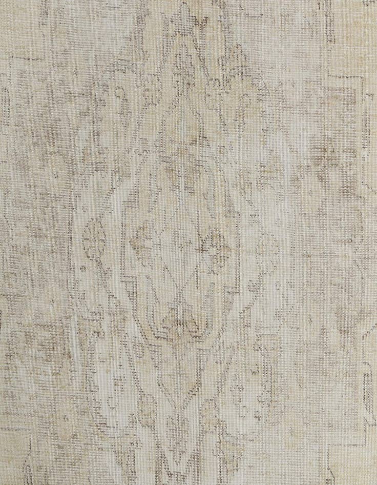 Detail image of 9' 9 x 13'  Hand Knotted Ultra Vintage Persian Wool Rug