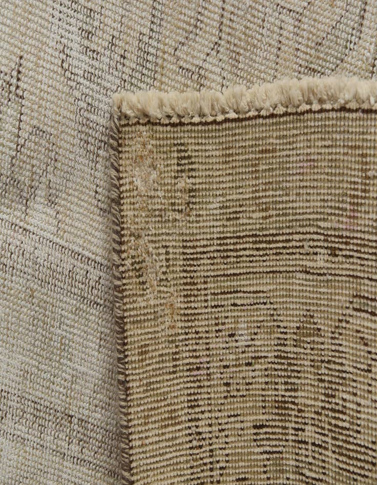 Detail image of 9' 9 x 13'  Hand Knotted Ultra Vintage Persian Wool Rug