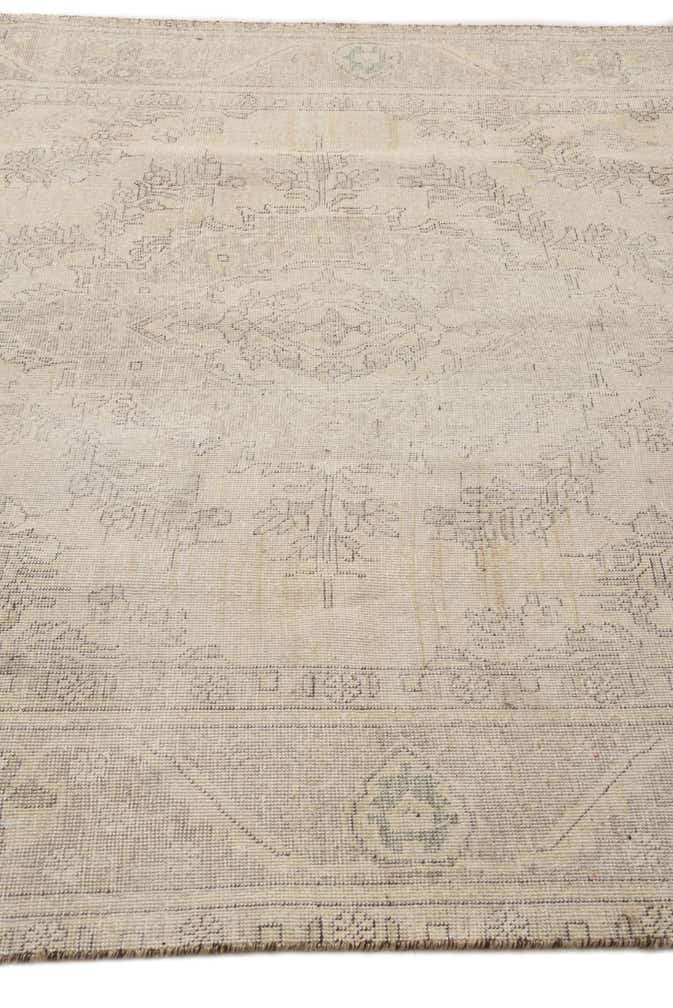 6' 7 x 9' 2 Hand Knotted Ultra Vintage Persian Wool Rug